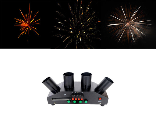 12 10 canais 500m Ventilador Fogos de artifício Fonte máquina Fogos de artifício Sistema de configuração Controle sem fio