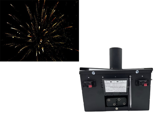 Sistema de disparo de fogos de artifício a frio Stageli com estantes de fogos de artifício para efeito especial de palco