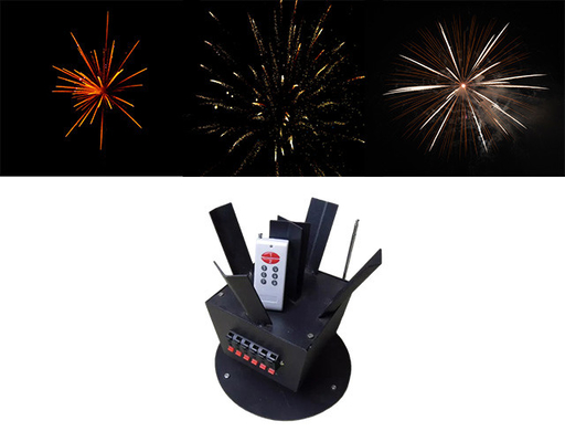 Sistema de disparo de fogos de artifício de fonte fria com efeito especial de palco profissional