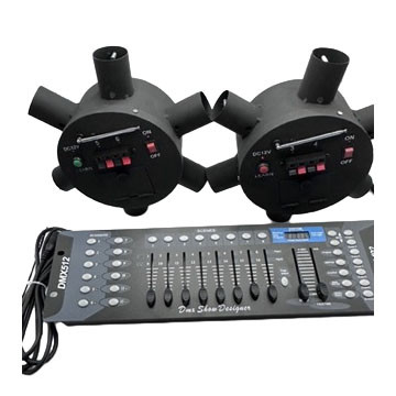 Stageli Remote Control Rotating Stage Fontes interiores Sistema de disparo de fogos de artifício