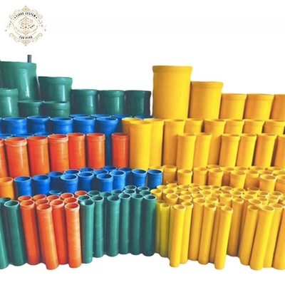 Tubos de morteiro de fogos de artifício de fibra de vidro HDPE 3 polegadas 4 polegadas para festas