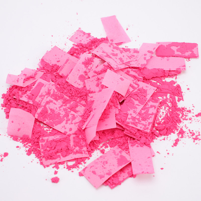 Rosa Azul Biodegradável Confeti de Casamento Poppers Poppers de Gênero
