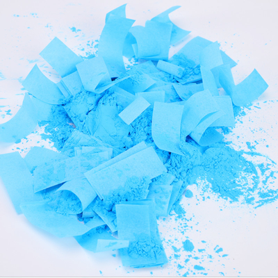 Rosa Azul Biodegradável Confeti de Casamento Poppers Poppers de Gênero