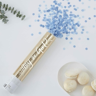 Biodegradável Confetti de casamento Cannon Color Efeto de fumaça OEM ODM