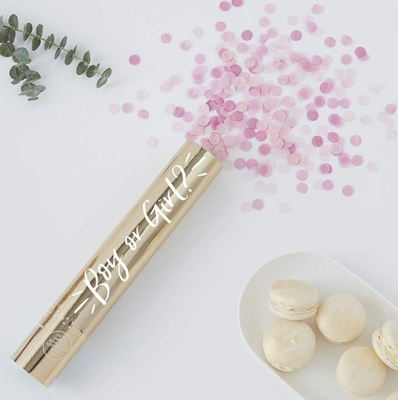 Biodegradável Confetti de casamento Cannon Color Efeto de fumaça OEM ODM