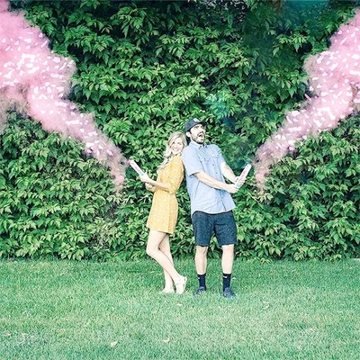 Pólvora segura Revelar sexo Cannon Custom Confetti Poppers de mão