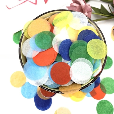 Multicolor Safe Perfect Wholesale Factory Tissue Paper Confetti canhão para todos os festivais