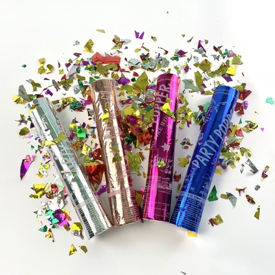 Gênero Confeti Poppers Biodegradável Gênero Revelar Confeti Cor Fumo Efeito