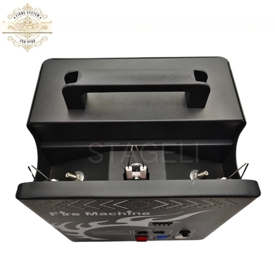 STAGELI 3 Head DJ Projector de chama de máquina de incêndio 25*25*34mm