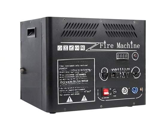 4 Efeitos do palco da cabeça Máquina de chama Dmx Projector de chama AC110V/220V 50/60Hz