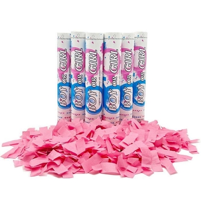 Confetti Cannon Eco-friendly Confetti Shooter Party Popper Confetti Cannon Biodegradável Baby Sexo revelado