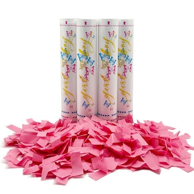 Confetti Cannon Eco-friendly Confetti Shooter Party Popper Confetti Cannon Biodegradável Baby Sexo revelado