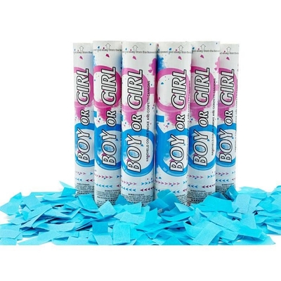 Confetti Cannon Eco-friendly Confetti Shooter Party Popper Confetti Cannon Biodegradável Baby Sexo revelado