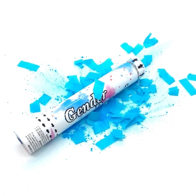 Gênero Revelar Confeti Festa Popper Fumo Colorido Holi Pó biodegradável ignífugo festa popper confeti