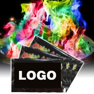 Pellets de fogo coloridos 10 x 10 g Chama mágica Aromas de madeira natural Fogo pó mágico