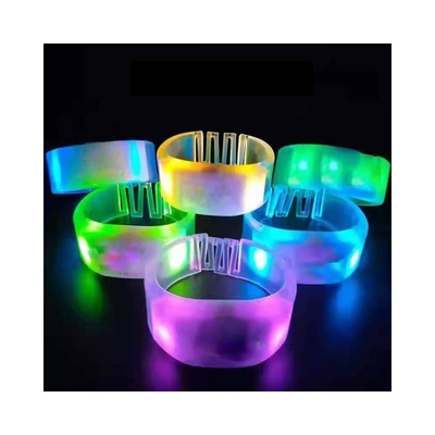 Produtos de festa de festival Pênis LED de cor alterada para evento Logotipo personalizado Pulseira LED Flash Up