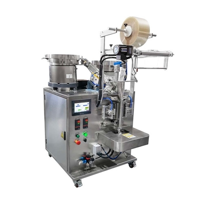 Máquina de embalagem de parafuso totalmente automática duas vasilhas de vibradores hardware parafuso parafuso para contar sacos de embalagem