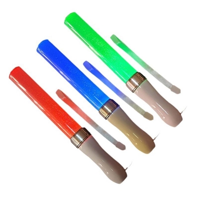 Acrílico Mini Led Stick com Switch Rotativo Custom Laser Logo Mini Glow Led Acrílico Stick Led Pen Light