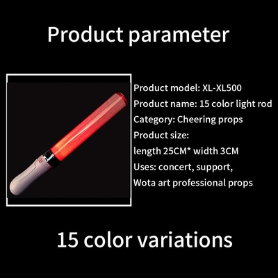 Acrílico Mini Led Stick com Switch Rotativo Custom Laser Logo Mini Glow Led Acrílico Stick Led Pen Light