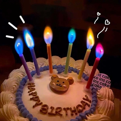 12 Contar Chamas de Cores Velas de Bolo de Aniversário Sem Cheiro Perfeito para Feliz Aniversário