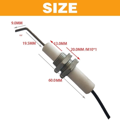Grelha a gás Push Button Kitchen Lighter Piezo Kit de ignição Universal de rosca de isca
