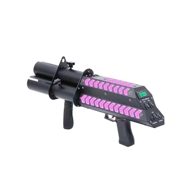Pistola de fogo de artifício eletrônico com spray de três cabeças e design de fita personalizado 50W-10kw Potência