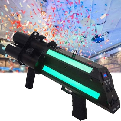 Pistola de fogo de artifício eletrônico com spray de três cabeças e design de fita personalizado 50W-10kw Potência