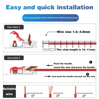 26-21 AWG Conector de fio com conector de ponte com gel 101E