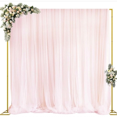 Arco de Casamento Rectangular de Metal de Ouro pano de fundo Stand para Cerimônia Festa de Aniversário