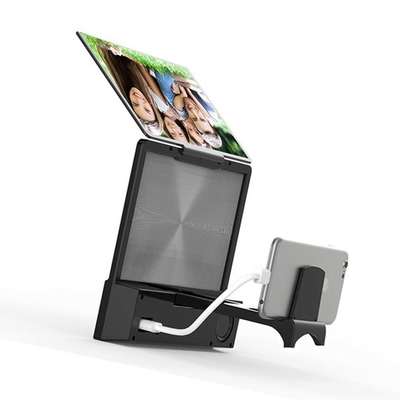 HD 8,5 polegadas Projector de cinema em casa L8 Telefone tela de aumento com alto-falante
