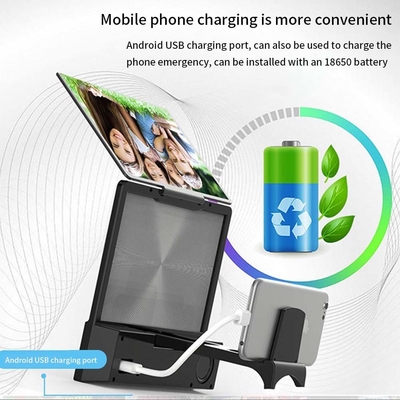 Magnificador de tela de telefone 3D com alto-falantes Bluetooth