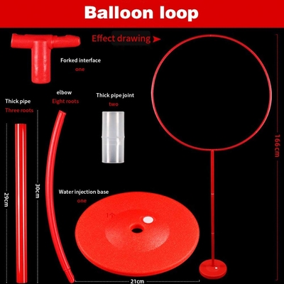 Gráfico Decoração de Casamento Balão Coluna Anel Bracket Casamento Estrada Balão de Chumbo