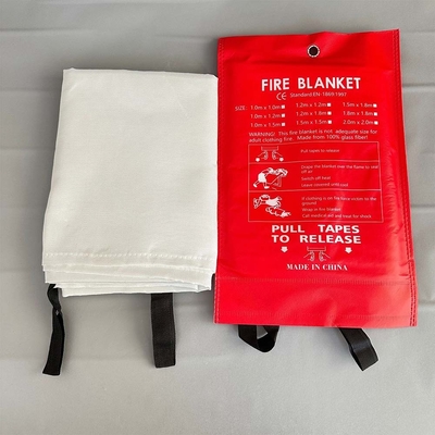 Large Fire Blanket 1m Home Office Quick Release Kitchen Caravan Waffle Blanket (Brinco de incêndio grande de 1m)