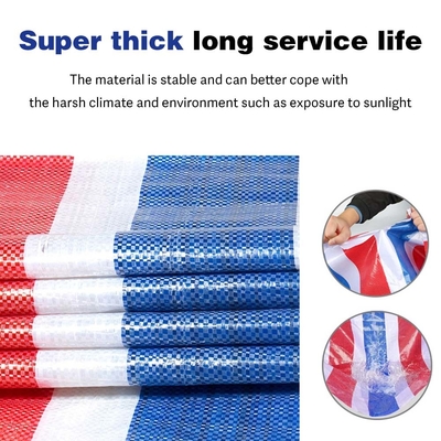 Água resistente peso personalizado laminado PE lonas de plástico lonas folha de tecido para coberturas de caminhão ao ar livre
