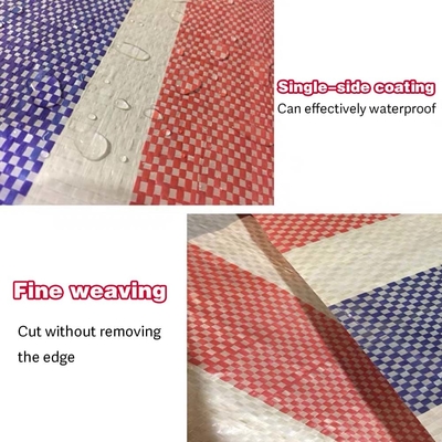 Água resistente peso personalizado laminado PE lonas de plástico lonas folha de tecido para coberturas de caminhão ao ar livre
