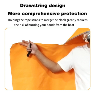 Revestimento de silicone capa à prova de fogo com superfície lisa e design durável