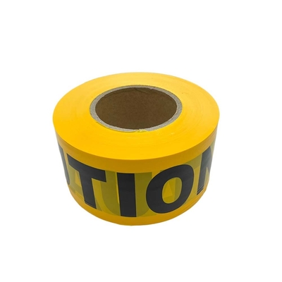 Tela de aviso amarelo Não-aderente Bloqueio de estradas Barricada de segurança Fabricante com material PET