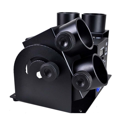 120W 4 Cabeças Eletrônica Confetti Lançador Máquina com DMX Controle para casamento aniversário Confetti Canhão