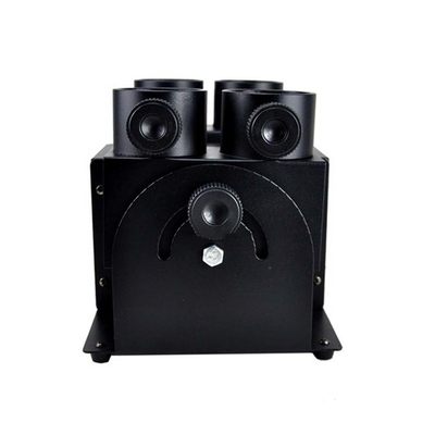 120W 4 Cabeças Eletrônica Confetti Lançador Máquina com DMX Controle para casamento aniversário Confetti Canhão