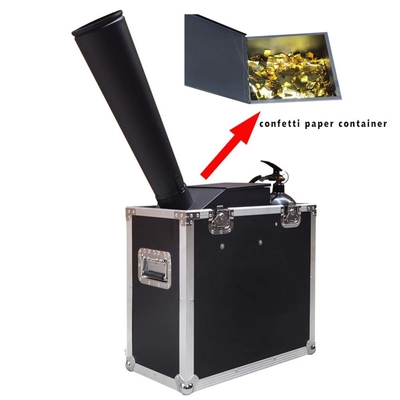 8M Jet Paper Co2 Cyclone Confetti Cannon Machine Efeito de estágio pequeno para área coberta 60-100m quadrados