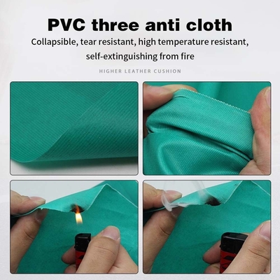 Prevenção de incêndio Tecido revestido com fibra de vidro de silicone Tamanho personalizado Tecido revestido com fibra de vidro de silicone