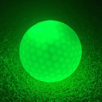 LED bola de golfe personalizado noite iluminação flashing brilhante bolas de golfe para o esporte tema