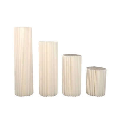 2024 Grátis 4pcs papel dobrável Deserto Display Stand White Para Eventos