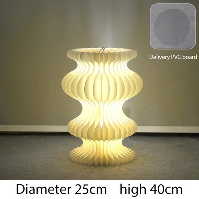 2024 Grátis 4pcs papel dobrável Deserto Display Stand White Para Eventos