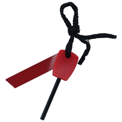 Mini emergência portátil de sobrevivência Premium Magnésio Fire Starter com raspador