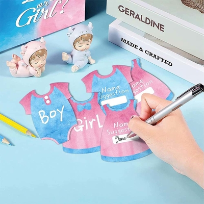 Caixa de Votação de Gênero do Bebê Meninos e Meninas Caixa de Jogo de Votação de Gênero para Decoração da Festa do Chuveiro do Bebê
