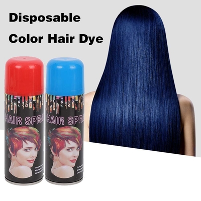 Suplemento Popular para a Festa 250 ml Spray Temporário de Pelo Brilhante Mágica Spray de Pelo Colorido