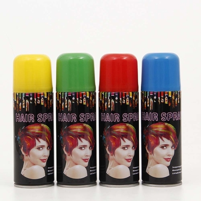 Suplemento Popular para a Festa 250 ml Spray Temporário de Pelo Brilhante Mágica Spray de Pelo Colorido