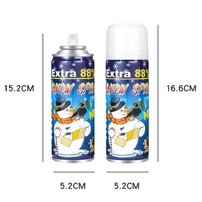Espray de neve para festas de atacado Espray de neve artificial pode OEM aceito para diversão Decoração de casamento de aniversário