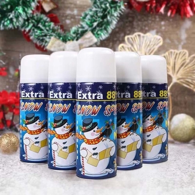 Espray de neve para festas de atacado Espray de neve artificial pode OEM aceito para diversão Decoração de casamento de aniversário